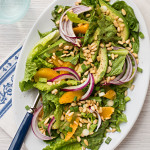 Orange Pine Nut Salad with Avocado